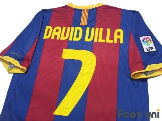 バルセロナ(FC Barcelona)10-11 H ホーム #7 ダビド・ビジャ