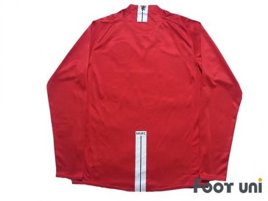 【希少】マンチェスターユナイテッド07-09年長袖ユニホーム NIKE マンチェスターユナイテッド 07/09 ユニフォーム ホーム