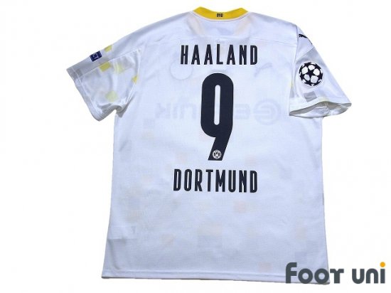 ドルトムント(Borussia Dortmund)20-21 A アウェイ #9 ハーランド(Haaland) - USEDサッカーユニフォーム専門店  Footuni フッットユニ