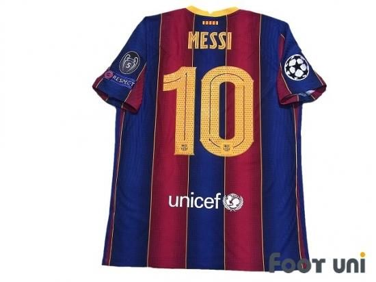 20-21バルセロナ FC Barcelona 10番 メッシ MESSI 半袖-