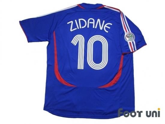 サイズはMですZIDANE ジダン フランス代表　ユニフォーム　ドイツW杯