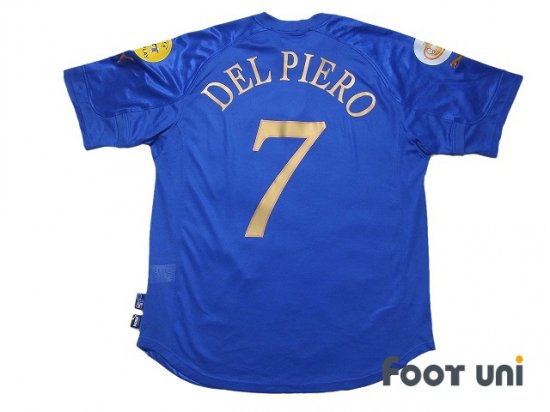 イタリア代表(Italy)04 H ホーム #7 デルピエロ(Del Piero) - USEDサッカーユニフォーム専門店 Footuni フッットユニ