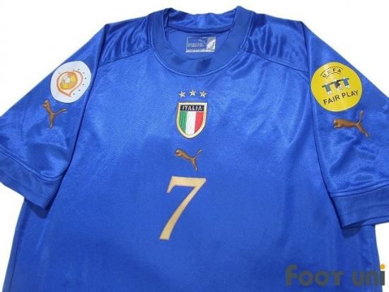 イタリア代表(Italy)04 H ホーム #7 デルピエロ(Del Piero