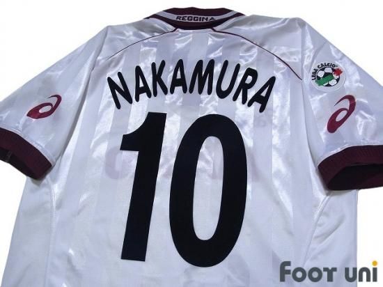 中村俊輔レッジーナアウェイRegginaセリエAレガカルチョパッチ付