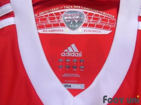 ベンフィカ(Benfica)2011-2012 H ホーム 50周年 半袖 - USED