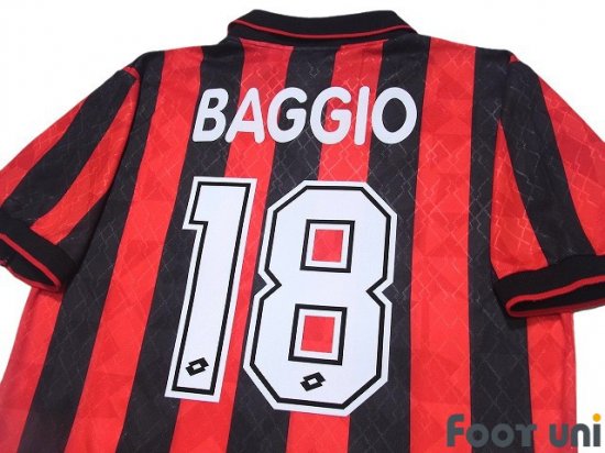 ACミラン(AC Milan)95-96 H ホーム #18 バッジオ(Baggio)バッジョ 