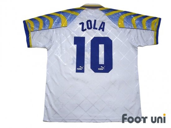 パルマ(Parma)95-96 H ホーム #10 ジャンフランコ・ゾラ(Gianfranco Zola) - USEDサッカーユニフォーム専門店  Footuni フッットユニ