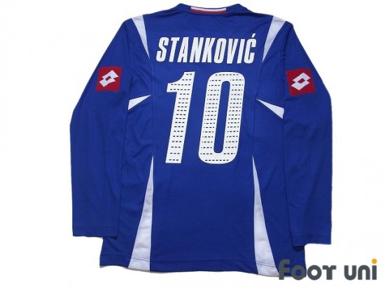 セルビア・モンテネグロ代表(Serbia Montenegro)06 H ホーム #10 スタンコビッチ(Stankovic) - USEDサッカー ユニフォーム専門店 Footuni フッットユニ