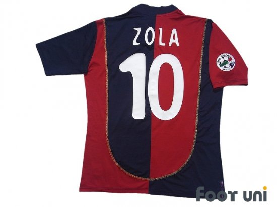 カリアリ(Cagliari)04-05 H ホーム #10 ゾラ(Zola) - USEDサッカー 