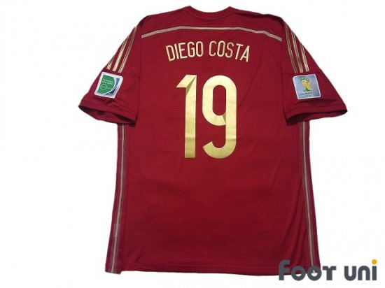 スペイン代表(Spain)14 H ホーム #19 ジエゴ・コスタ(Diego Costa