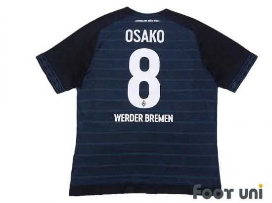 ブレーメン(Werder Bremen)18-19 A アウェイ #8 大迫勇也(Yuya Osako 