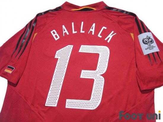 ドイツ代表(Germany)04 3RD サード #13 バラック(Ballack) - USED 