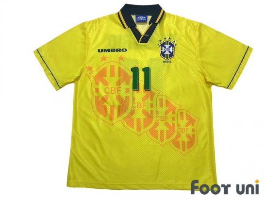 ブラジル代表(Brazil)95 H ホーム #11 ロマーリオ(Romario) - USED