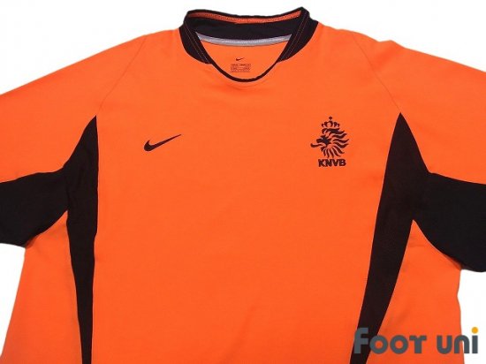 オランダ代表(Netherlands)2002 H ホーム 半袖 - USEDサッカー 