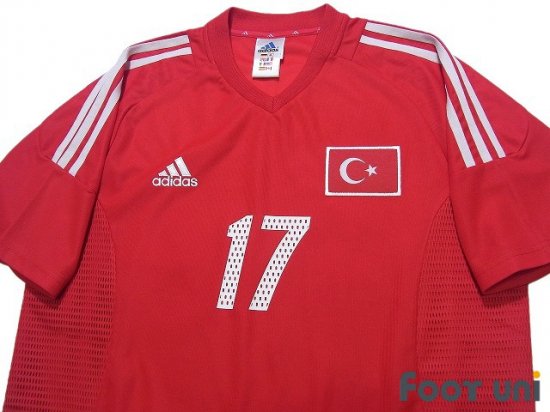 トルコ代表(Turkey)02 A アウェイ #17 イルハン・マンシズ(Ilhan Mansız) - USEDサッカーユニフォーム専門店  Footuni フッットユニ