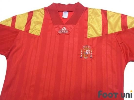 1992　adidas アディダス　サッカースペイン代表　ホームユニフォーム スペイン代表 1992年 adidas ユニフォーム Sサイズ ヴィンテージ
