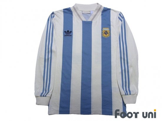 アルゼンチン代表(Argentina)92-93 H ホーム #10 復刻 - USEDサッカーユニフォーム専門店 Footuni フッットユニ