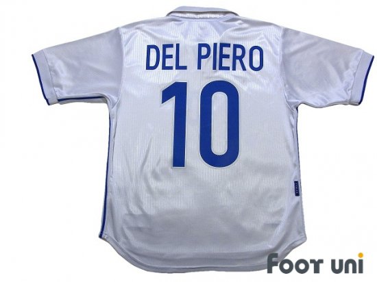イタリア/98/A #10 デルピエロ フランスW杯着用モデル - USEDサッカー 