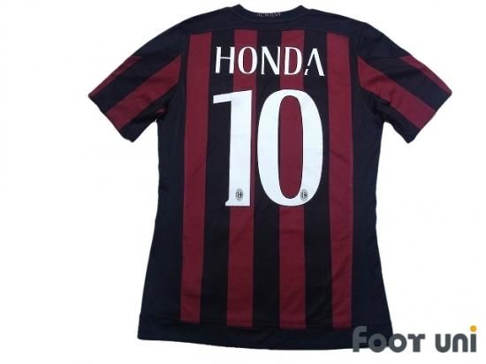 独特な ACミラン(AC Milan)15-16 H ホーム #10 本田圭佑(Keisuke Honda ウェア