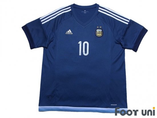 アルゼンチン代表 Argentina 15 16 A 10 メッシ Messi Usedサッカーユニフォーム専門店 Footuni フットユニ