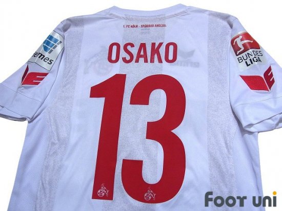 1.FCケルン(1.FC Koln)16-17 H ホーム #13 大迫勇也(Yuya Osako