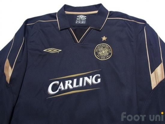 セルティック(Celtic)2003-2004 A アウェイ 長袖 - USEDサッカー