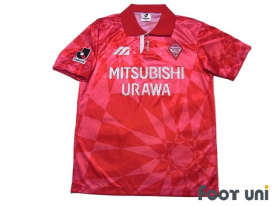浦和レッズ(Urawa Reds)1993 H ホーム ミズノ 半袖 - USEDサッカー 