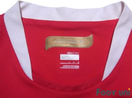 アーセナル(Arsenal)2006-2008 H ホーム ナイキ 半袖 - USED