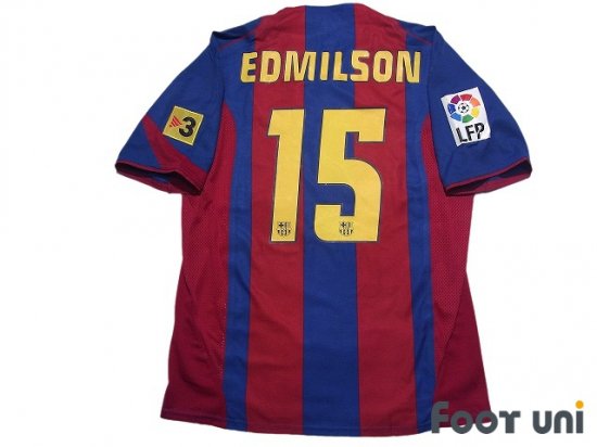 バルセロナ(FC Barcelona)04-05 H ホーム #15 エジミウソン(Edmilson) - USEDサッカーユニフォーム専門店  Footuni フッットユニ