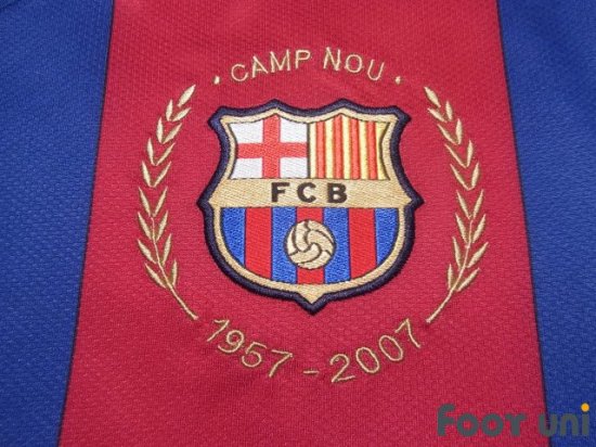 バルセロナ(FC Barcelona)07-08 H ホーム カンプノウ創立50周年 - USED