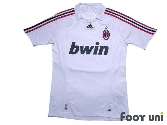 ACミラン(AC Milan)2007-2008 A アウェイ 半袖 - USEDサッカー