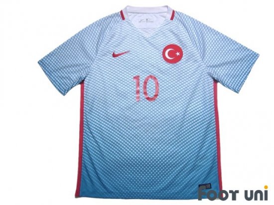 トルコ代表 Turkey ユーロ16 A アウェイ 10 アルダ トゥラン Arda Turan Usedサッカーユニフォーム専門店 Footuni フッットユニ