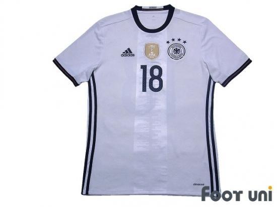 ドイツ代表 Germany ユーロ16モデル H ホーム 18 クロース Kroos Usedサッカーユニフォーム専門店 Footuni フッットユニ ドイツ代表 Germany ユーロ16モデル H ホーム 18 クロース Kroos Usedサッカーユニフォーム専門店 Footuni フッットユニ