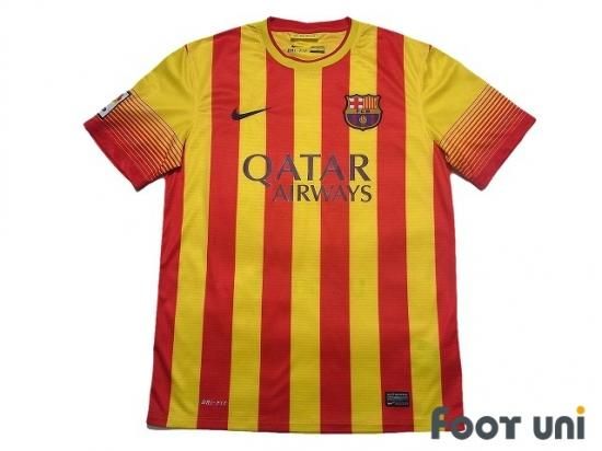 Fcバルセロナ Fc Barcelona 13 14 A アウェイ Usedサッカーユニフォーム専門店 Footuni フッットユニ