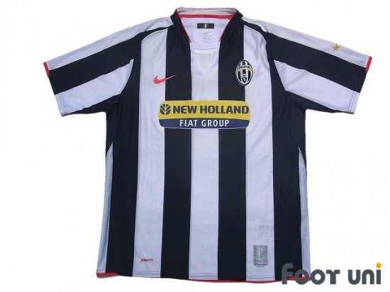 ユベントス(Juventus)2007-2008 H ホーム 半袖 - USEDサッカー