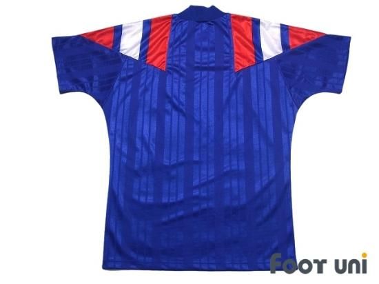 フランス代表(France)ユーロ1992モデル H ホーム 半袖 - USED