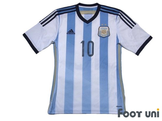 アルゼンチン/14/H #10 メッシ ブラジルW杯着用モデル - USEDサッカー 