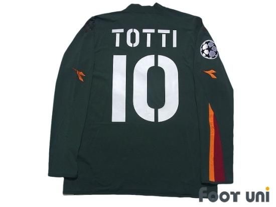 ローマ/04-05/3RD #10 トッティ 紙タグ付 長袖 - USEDサッカー