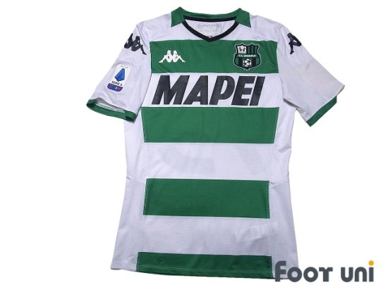 サッスオーロ(Sassuolo)19-20 A アウェイ #73 マヌエル・ロカテッリ(Manuel Locatelli) - USEDサッカー ユニフォーム専門店 Footuni フッットユニ