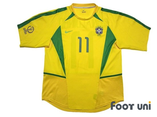 ブラジル代表(Brazil)2002 H ホーム #11 ロナウジーニョ(Ronaldinho)日