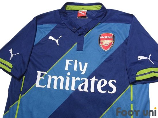 アーセナル(Arsenal)2014-2015 3RD サード 半袖 - USEDサッカー