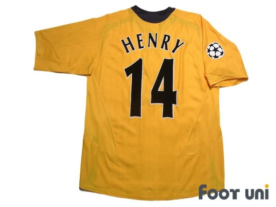 オンラインストア買い 05-06アーセナル Arsenal 14番 アンリ HENRY ...