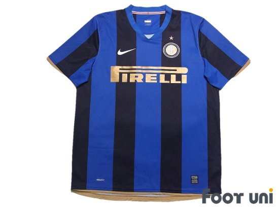 インテル(Inter Milan)2008-2009 H ホーム - USEDサッカーユニフォーム 