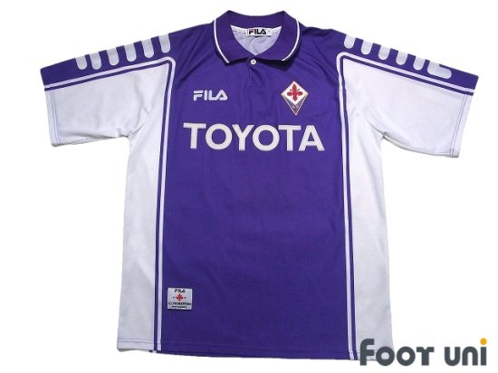 フィオレンティーナ(Fiorentina)1999-2000 H ホーム - USEDサッカーユニフォーム専門店 Footuni フッットユニ