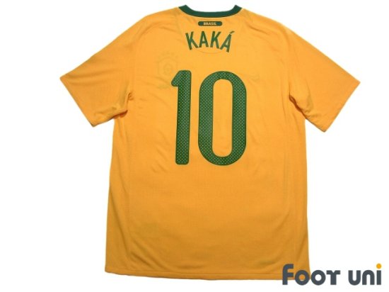 ブラジル代表(Brazil)2010 H ホーム #10 カカ(Kaka) - USEDサッカー