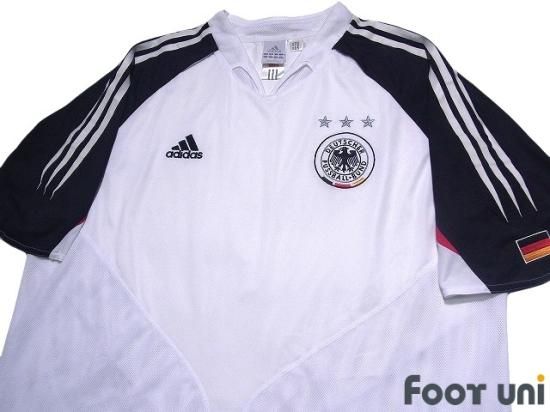 ドイツ代表(Germany)ユーロ2002モデル H ホーム 半袖 - USED
