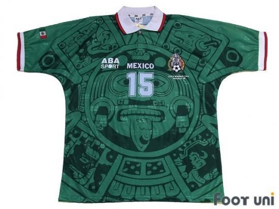 メキシコ代表 98 H ホームユニ #15 エルナンデス HERNANDEZ フランスW 