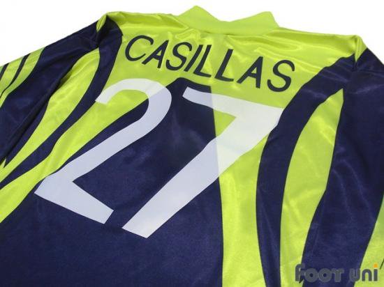 レアルマドリード 98 99 Gk ゴールキーパー 27 カシージャス Casillas Usedサッカーユニフォーム専門店 Foot Uni フットユニ