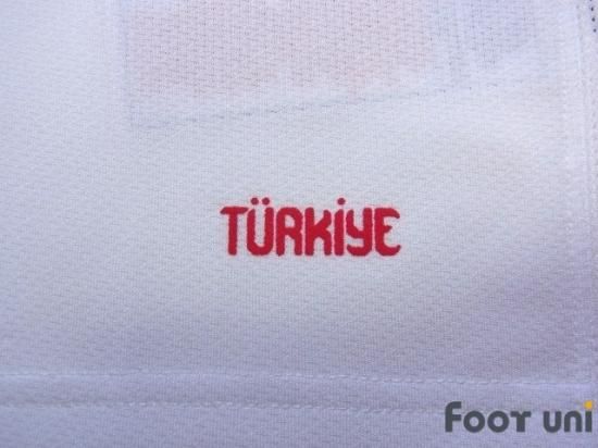 トルコ代表(Turkey)2006 A アウェイ 紙タグ付 半袖 - USED