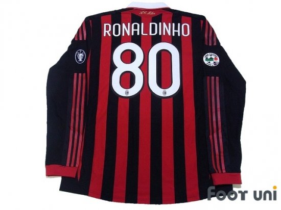 ACミラン（AC Milan）09-10 H ホーム #80 ロナウジーニョ（ronaldinho ...